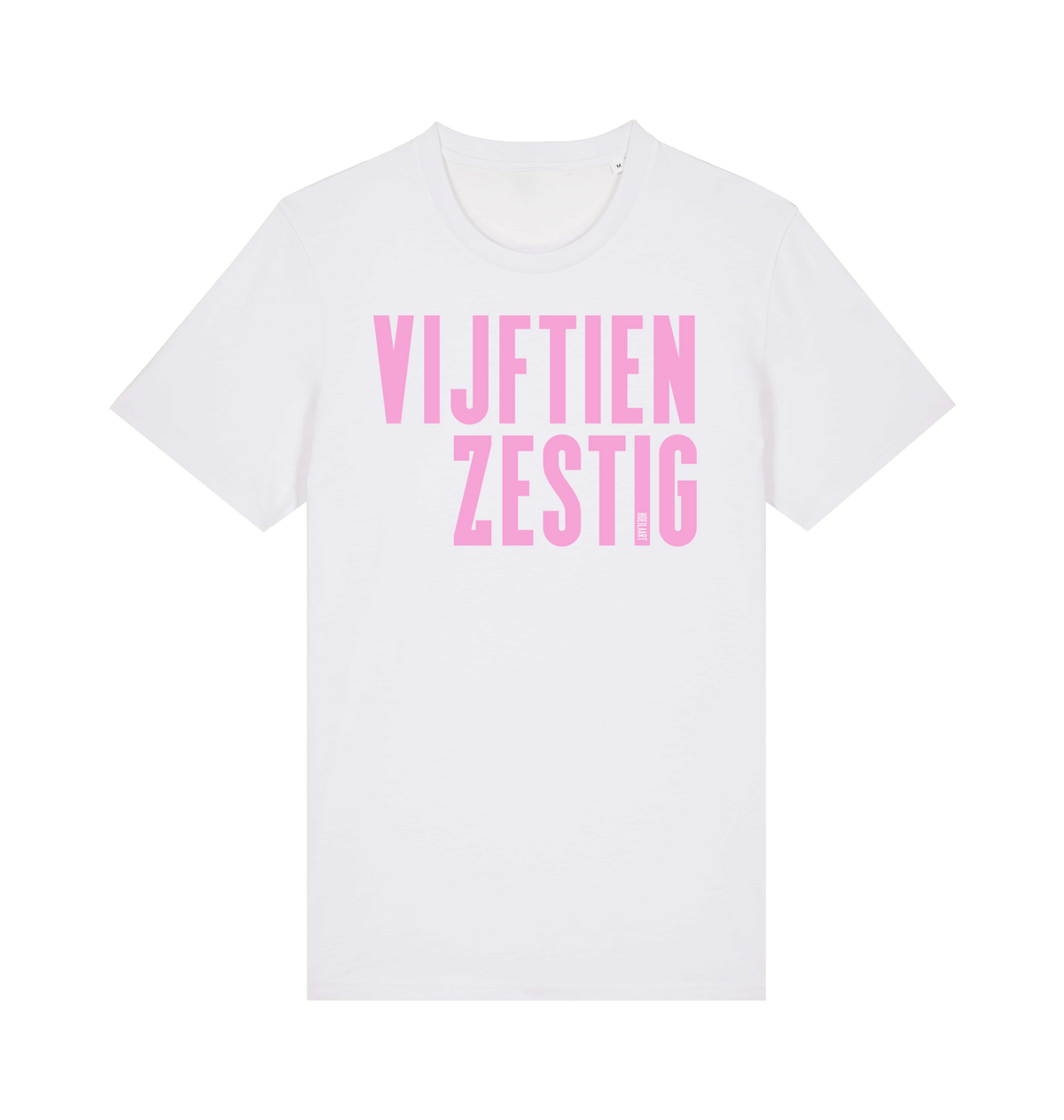 White Printed T-shirt Front