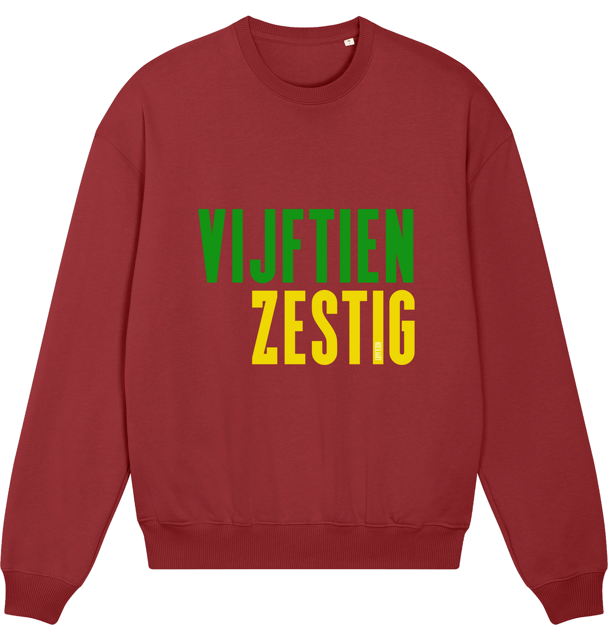Red Earth Printed Sweater Front