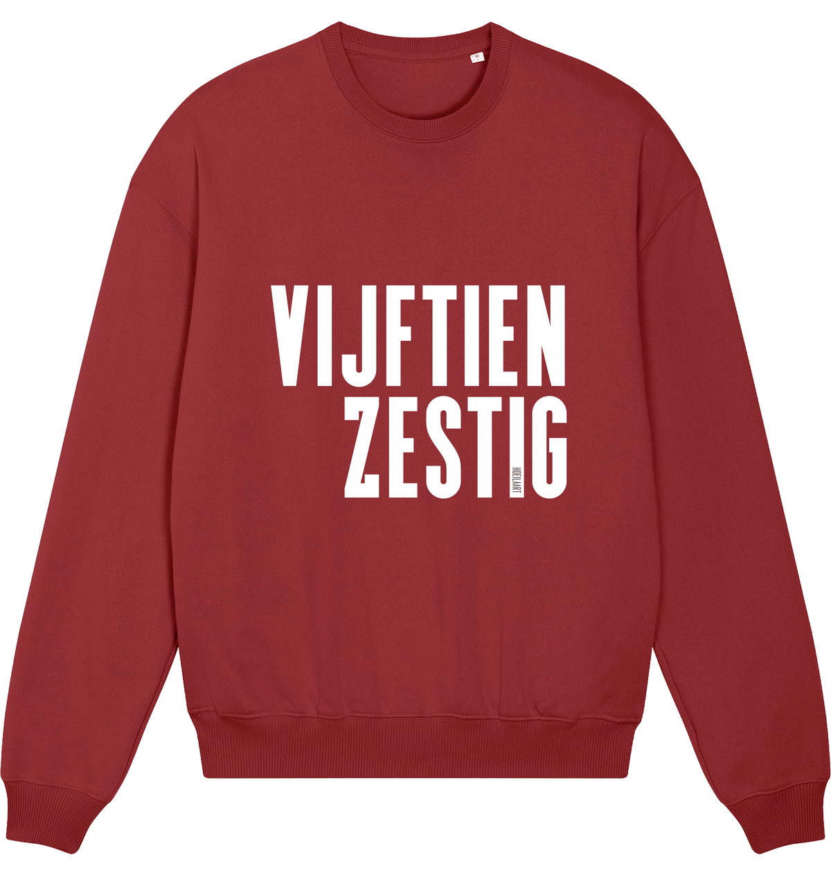 Red Earth Printed Sweater Front