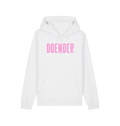 White Printed Hoody Front